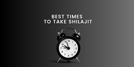 3 Best Times to Take Shilajit to Get Results 10X FASTER!